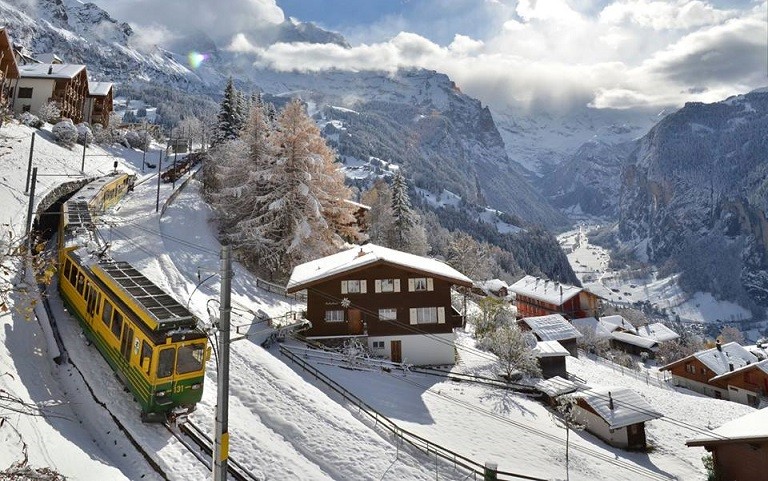 Prettiest ski resorts in Europe: Cosy Wengen