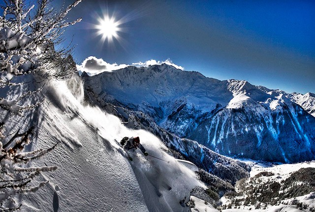 Les Arcs, France.