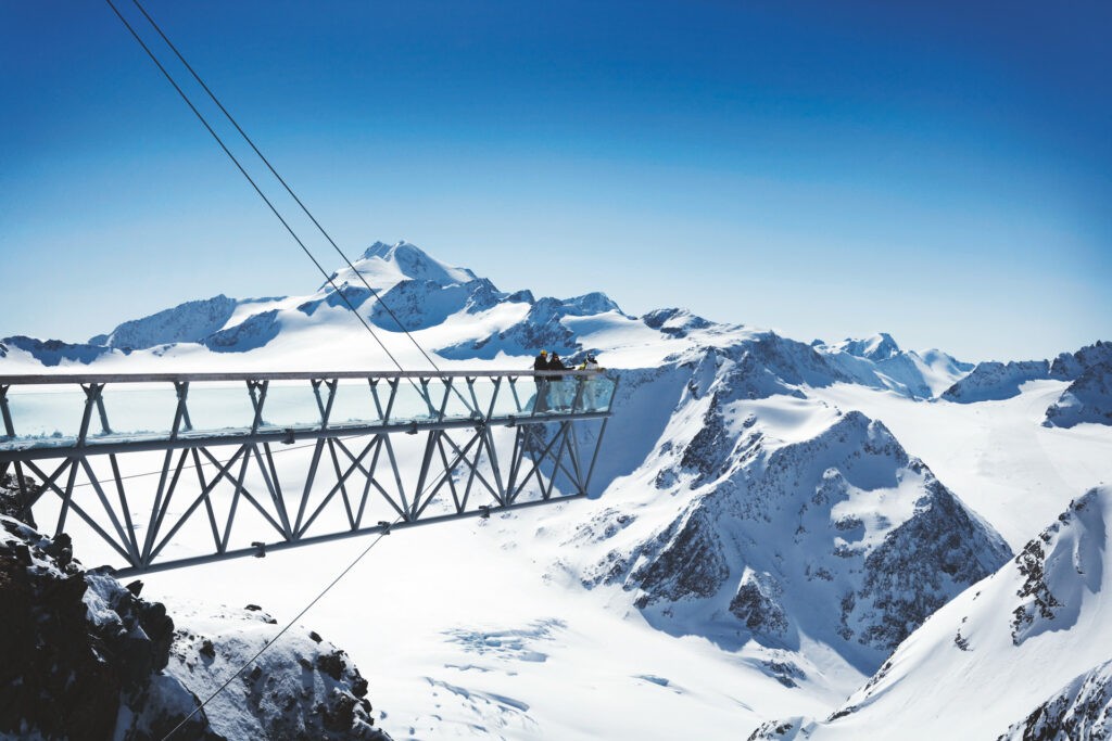 Big 3 viewing platform in Ötztal