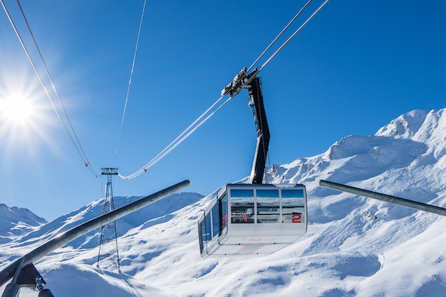 Gondola in Ischgl