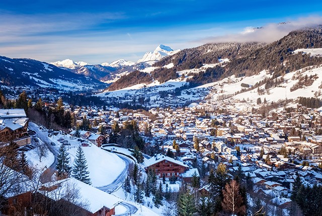 Megeve view of town