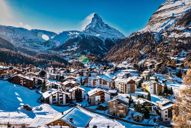 Zermatt an eco-friendly ski resort that protects its local wildlife