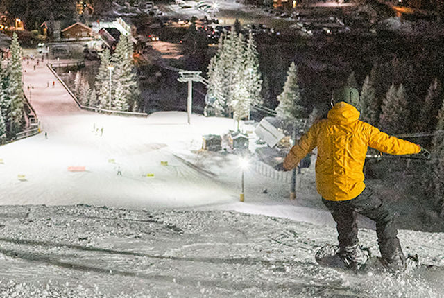 Night skiing Keystone Colorado