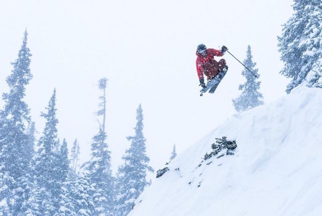 Powder day a Loveland ski area. Credit Sagar Gondalia